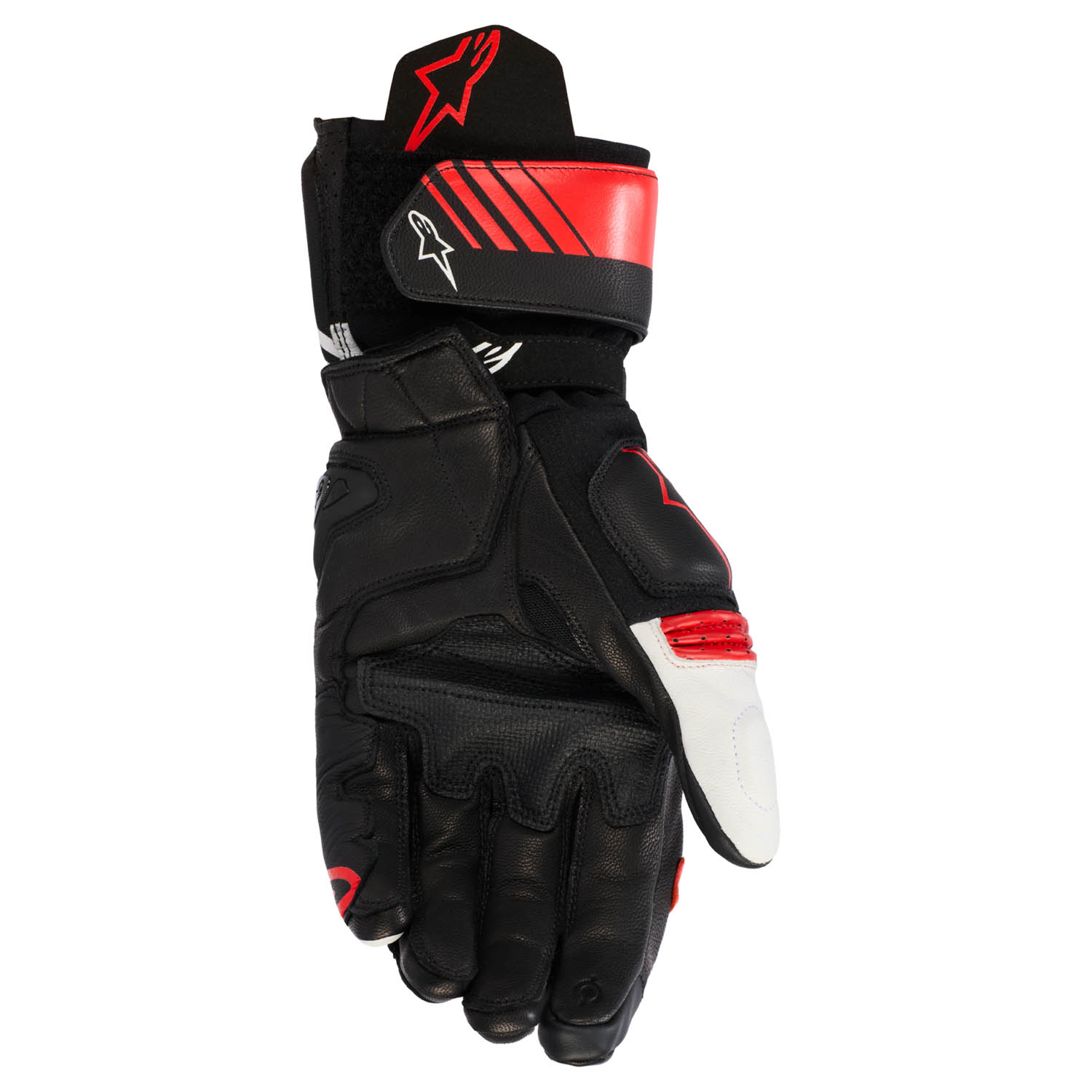 1304 BLACK WHITE BRIGHT RED