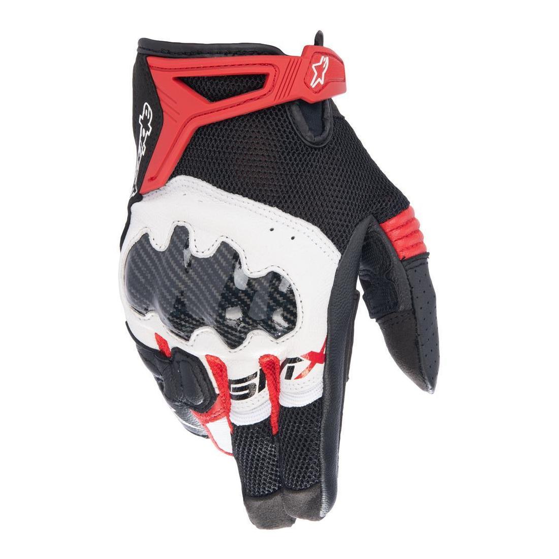 1304 BLACK WHITE BRIGHT RED