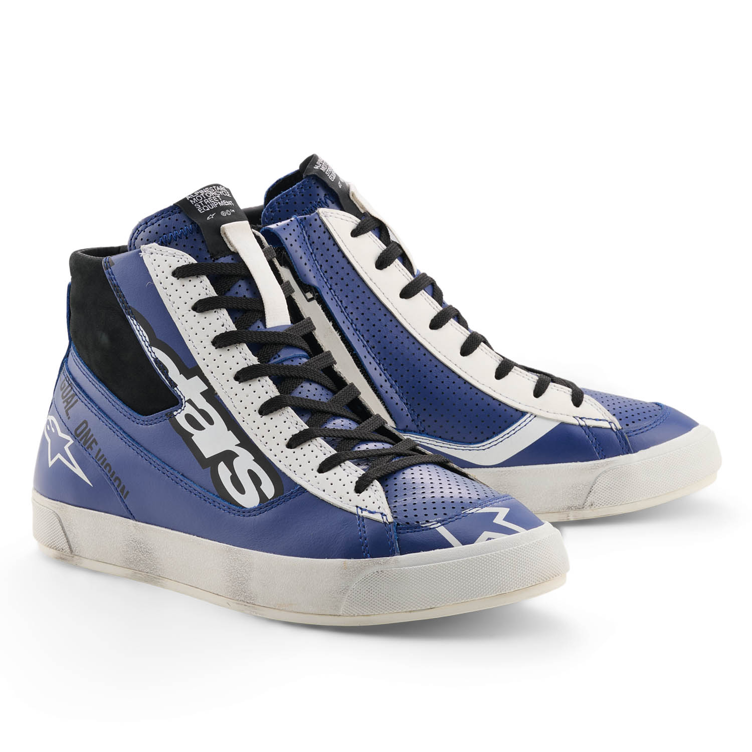 7315 BRIGHT BLUE WHITE BLACK